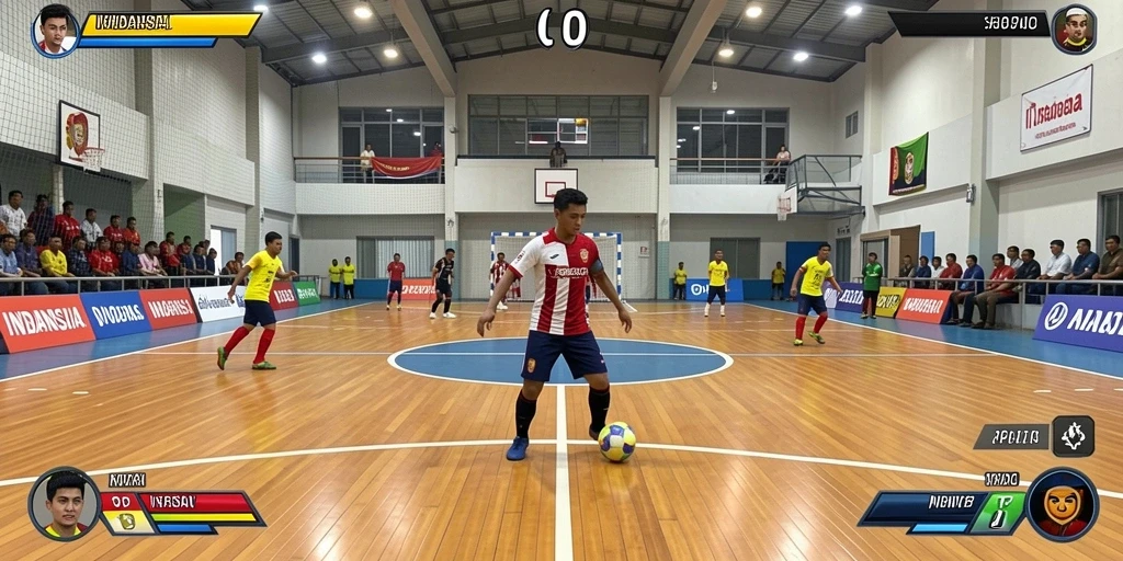 Tampilan layar utama yang menarik perhatian.