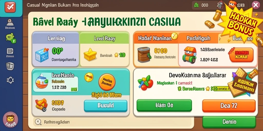 Antarmuka utama KIKOTOTO yang menarik dan mudah digunakan.