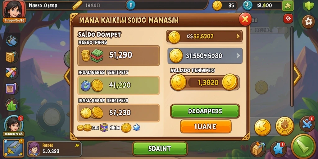 Tampilan antarmuka yang modern dan menarik.
