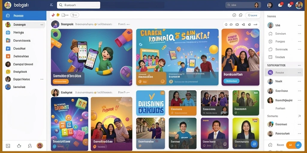 Tampilan antarmuka yang menarik dan user-friendly.