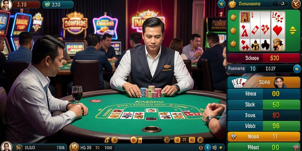 Tampilan slot yang menarik dan penuh warna.